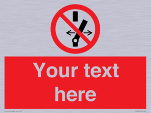 Custom prohibition Do not alter the state of the switch